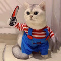 Halloween Cosplay Pet Costume for Cats & Small Dogs, XS–XL