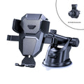 Auto-Locking Car Phone Holder - Telescopic Suction Cup and Vent Mount