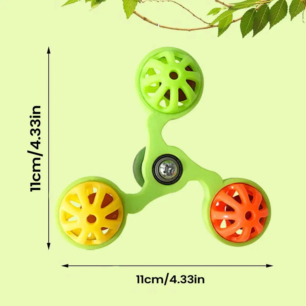 Interactive Rotating Windmill Bird Toy