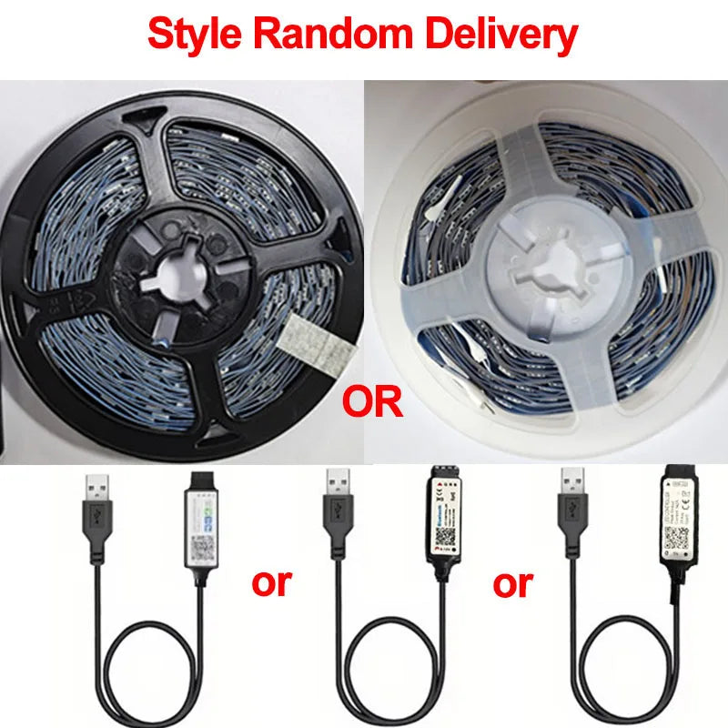 RGB LED Strip Lights - USB TV Backlight with App and Remote Control