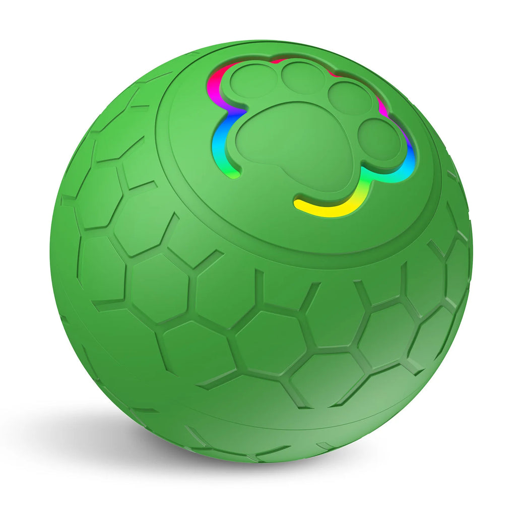 Interactive Dog Ball Toy – Auto-Rolling & USB Rechargeable