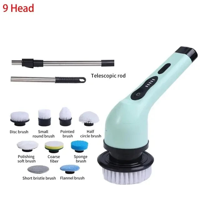 Cordless Electric Spin Scrubber