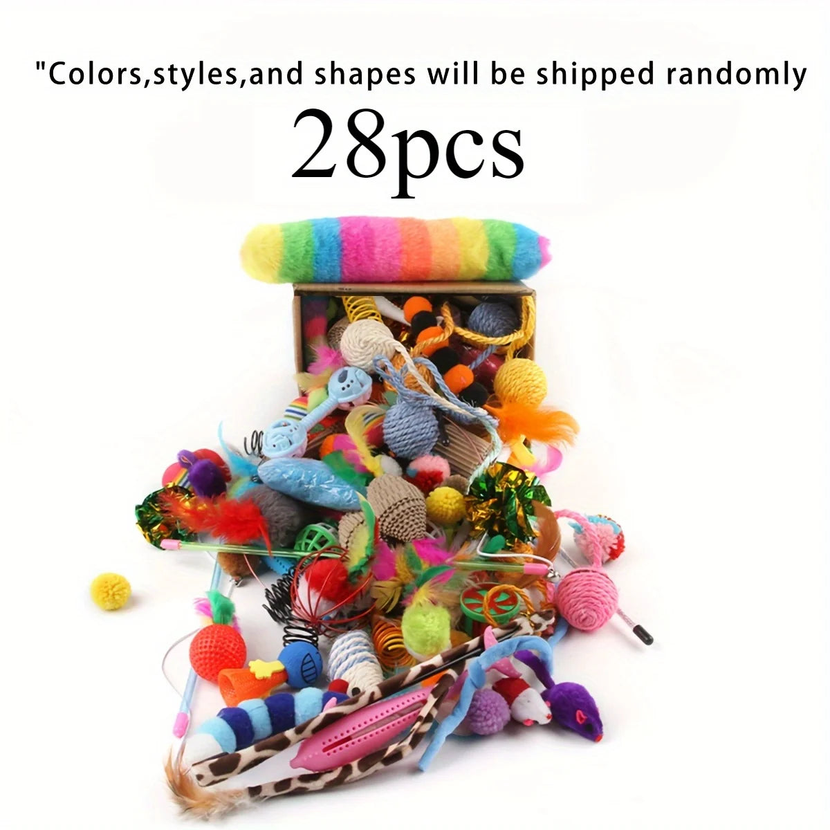 Mixed Cat Toy Pack